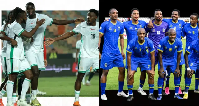 Otu egwu Super Eagles nke Naịjirịa na Taifa Stars nke Tanzanịa