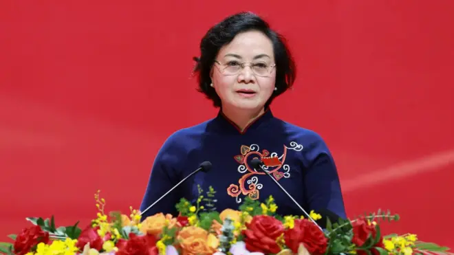 Bà Phạm Thị Thanh Trà giữ chức bộ trưởng Nội vụ từ tháng 4/2021