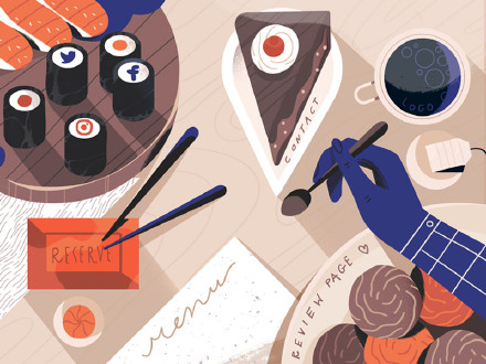 给大家分享设计师Lily的一组插画,喜欢的童鞋可以收藏哈 from小编@不会溜冰也不会滑冰的溜滑冰#UI中国(bull)灵感分享# 