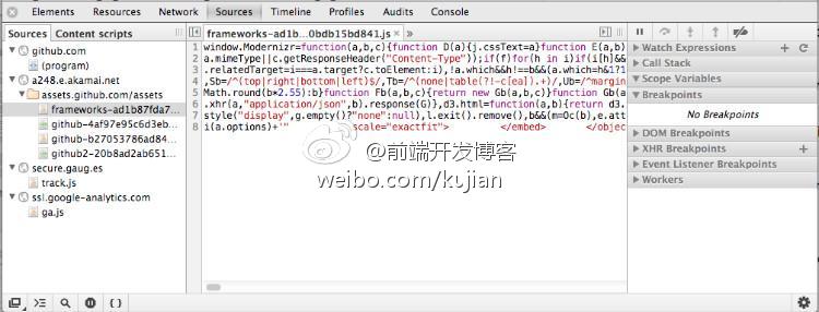 chrome如何设置断点调试