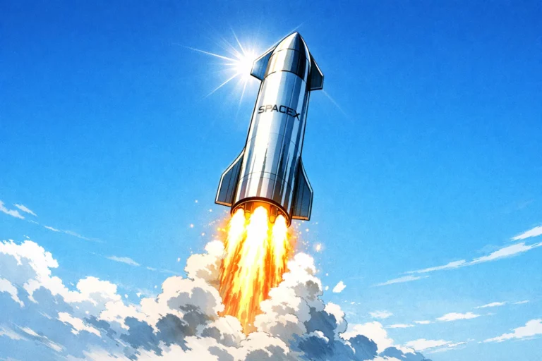 cover-image-spacex-2026-super-ipo-768x512 | 動區動趨-最具影響力的區塊鏈新聞媒體 馬斯克SpaceX IPO新進展》傳已與美銀、高盛..四大銀行洽談上市細節,募資規模或破300億美元