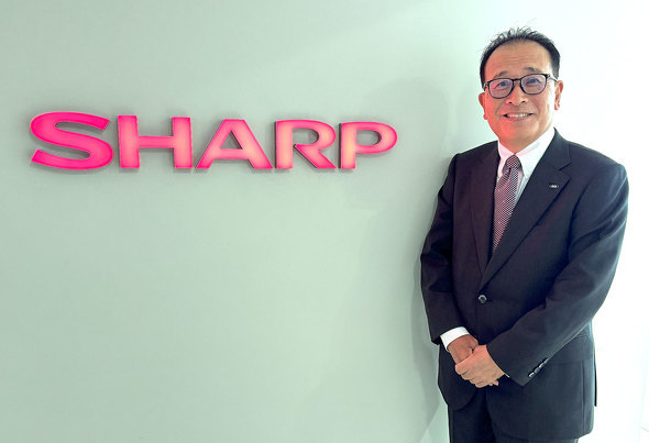 シャープ 代表取締役 社長執行役員 沖津雅浩CEO 中期 復活 鴻海 創業 再成長