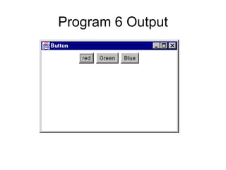 Program 6 Output