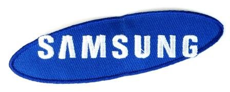 キャラ ロゴ SAMSUNG アイロン ワッペン 刺繍 パッチ