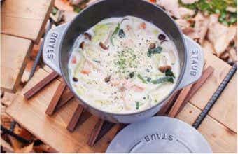 暖かくて美味しいミルクスープ