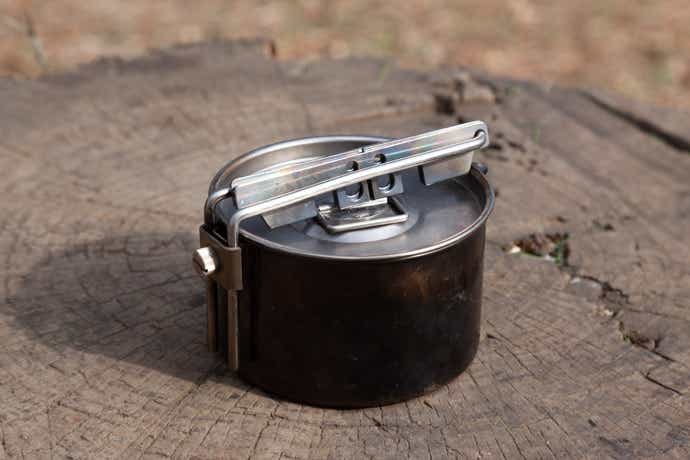 セルフカスタムのチタンクッカーセット