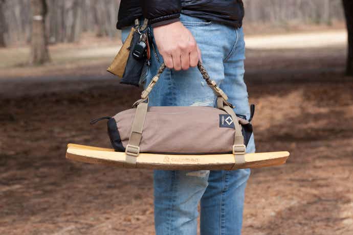 ロッキングチェア仕様のヘリノックスチェア