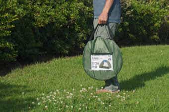 ダイソーのホップアップテント