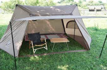 ワンティグリスの2ポールシェルター ソロホームステッド