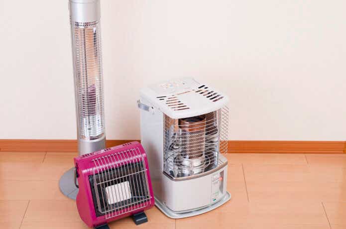 ヒーターとストーブ