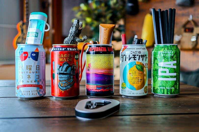 DAVI(ダヴィ)のCan Opener(カン オープナー)で切った缶をリユース