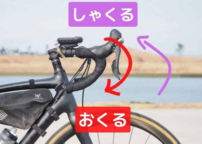 ロードバイク ハンドル