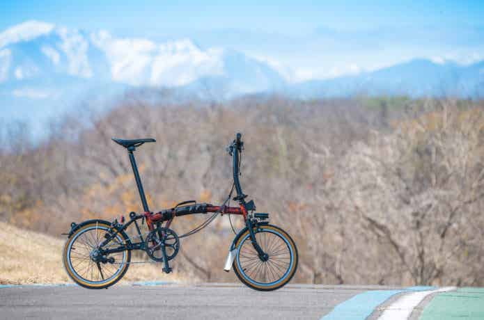 ブロンプトンと風景