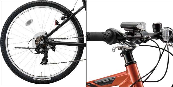 ブリジストンのマウンテンバイククロスファイヤー