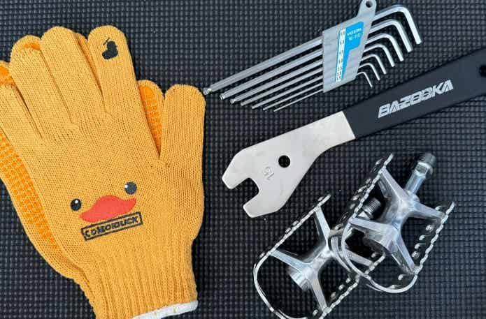 ペダル交換の道具