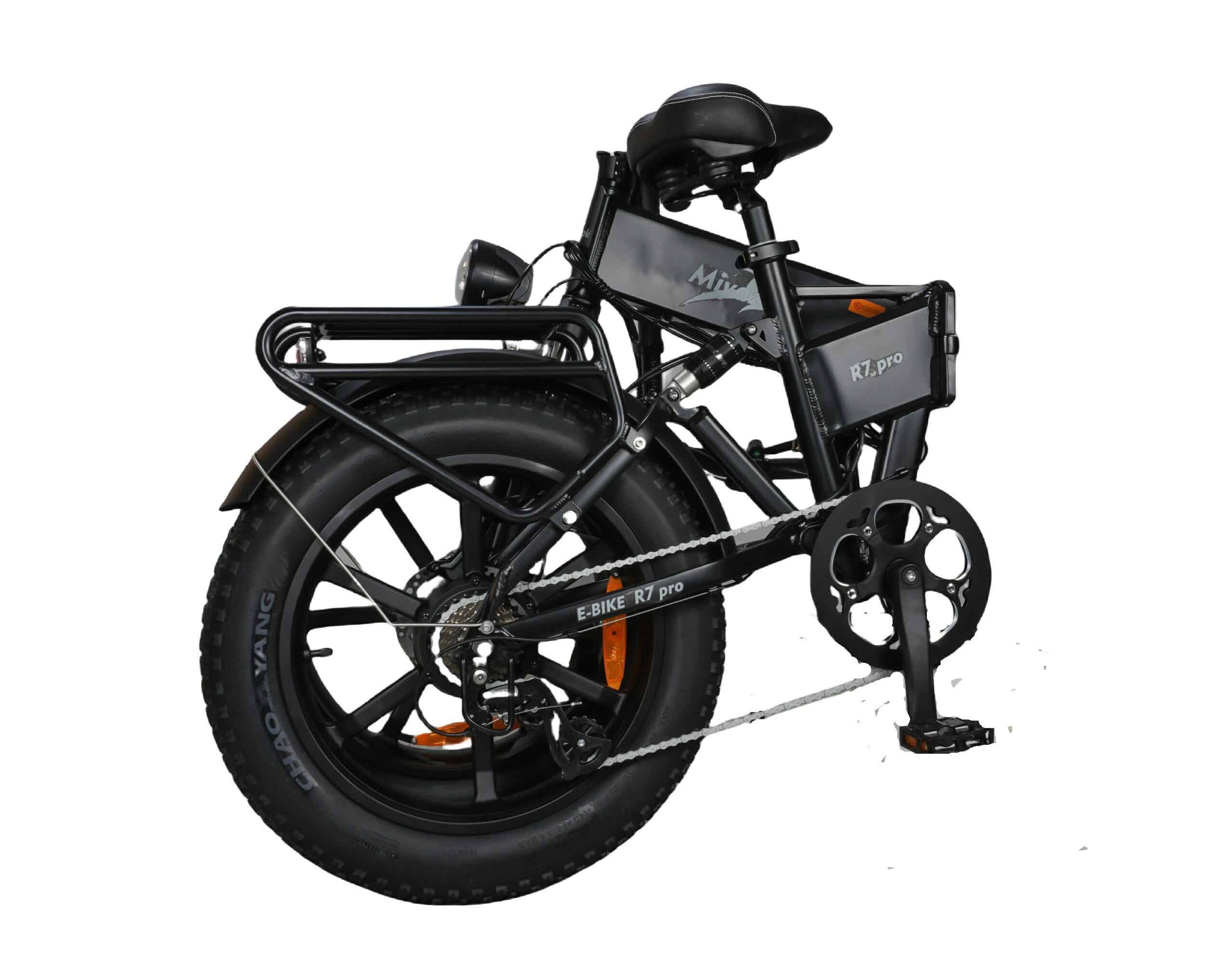 折りたたみ機能の電動ファットバイク