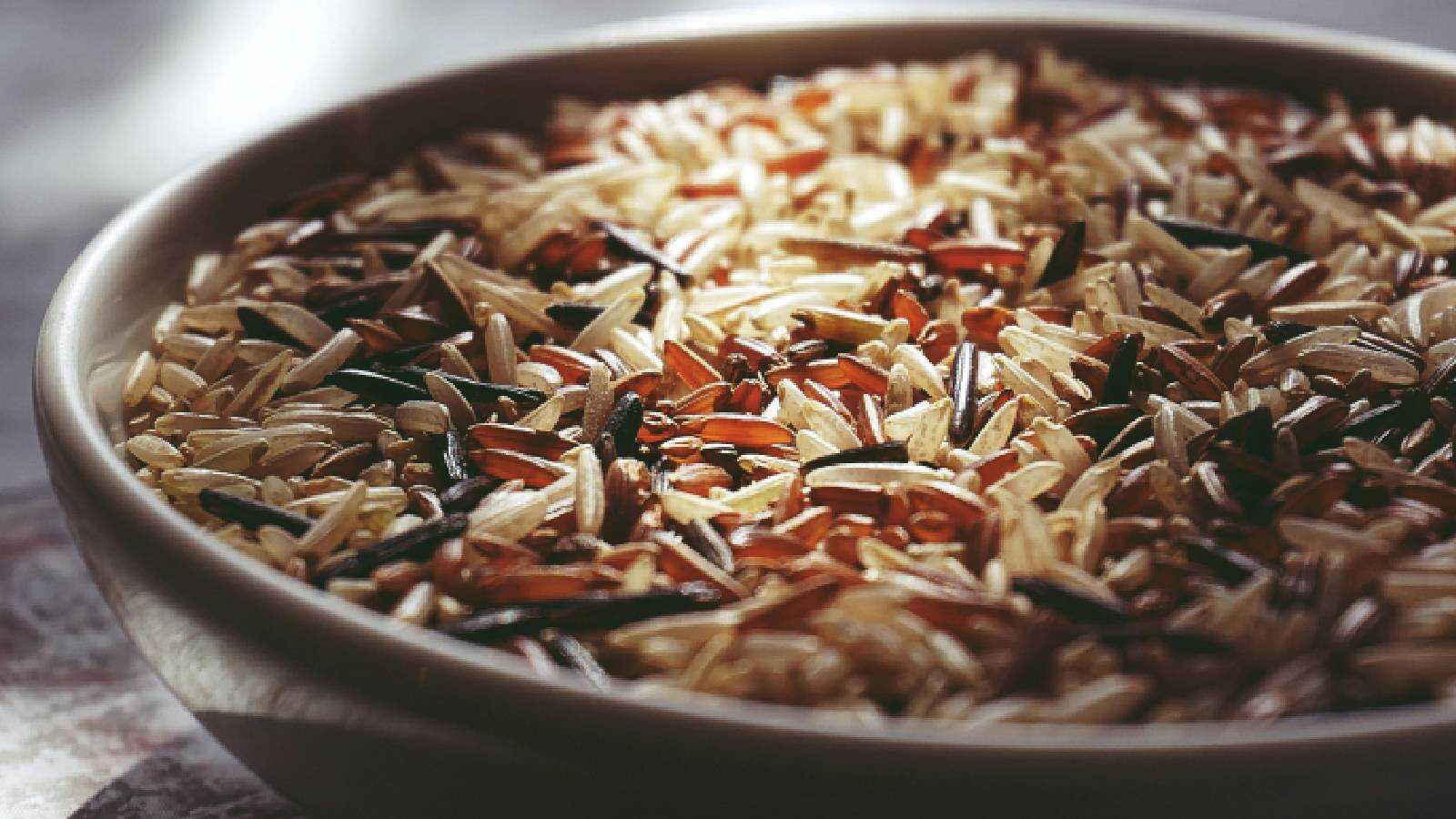 A plate of rice