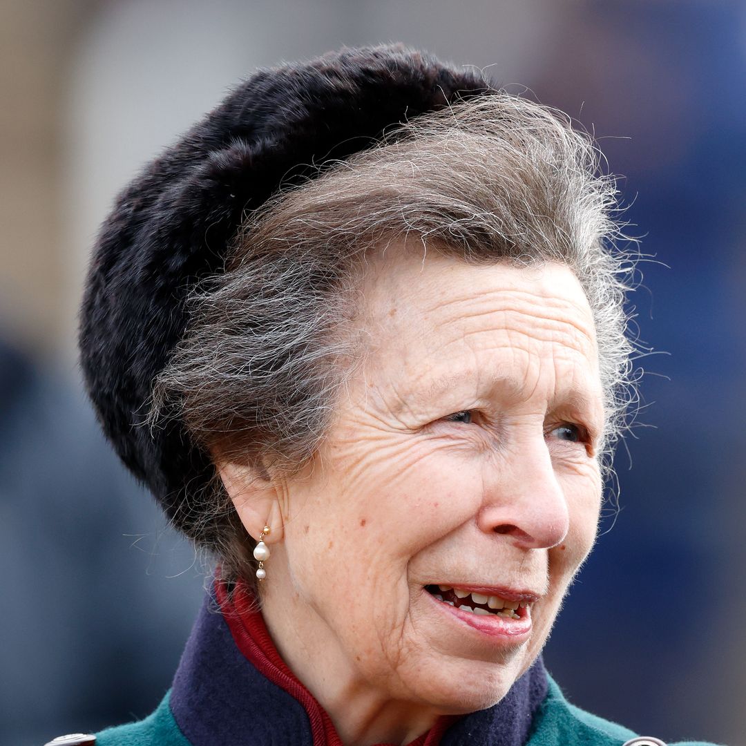Princess Anne is a style chameleon in wraparound shades