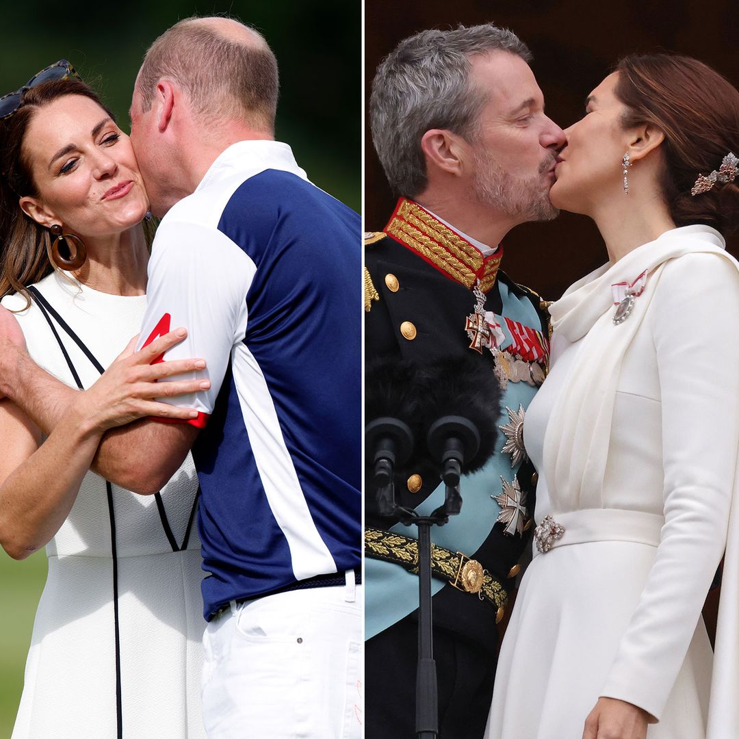 10 times the royals snuck a kiss in public