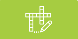 Put your knowledge to test with this captivating word game! Just follow the clues and arrange the answers into a pattern in numbered squares. Put your knowledge to test with this captivating word game! Just follow the clues and arrange the answers into a pattern in numbered squares.