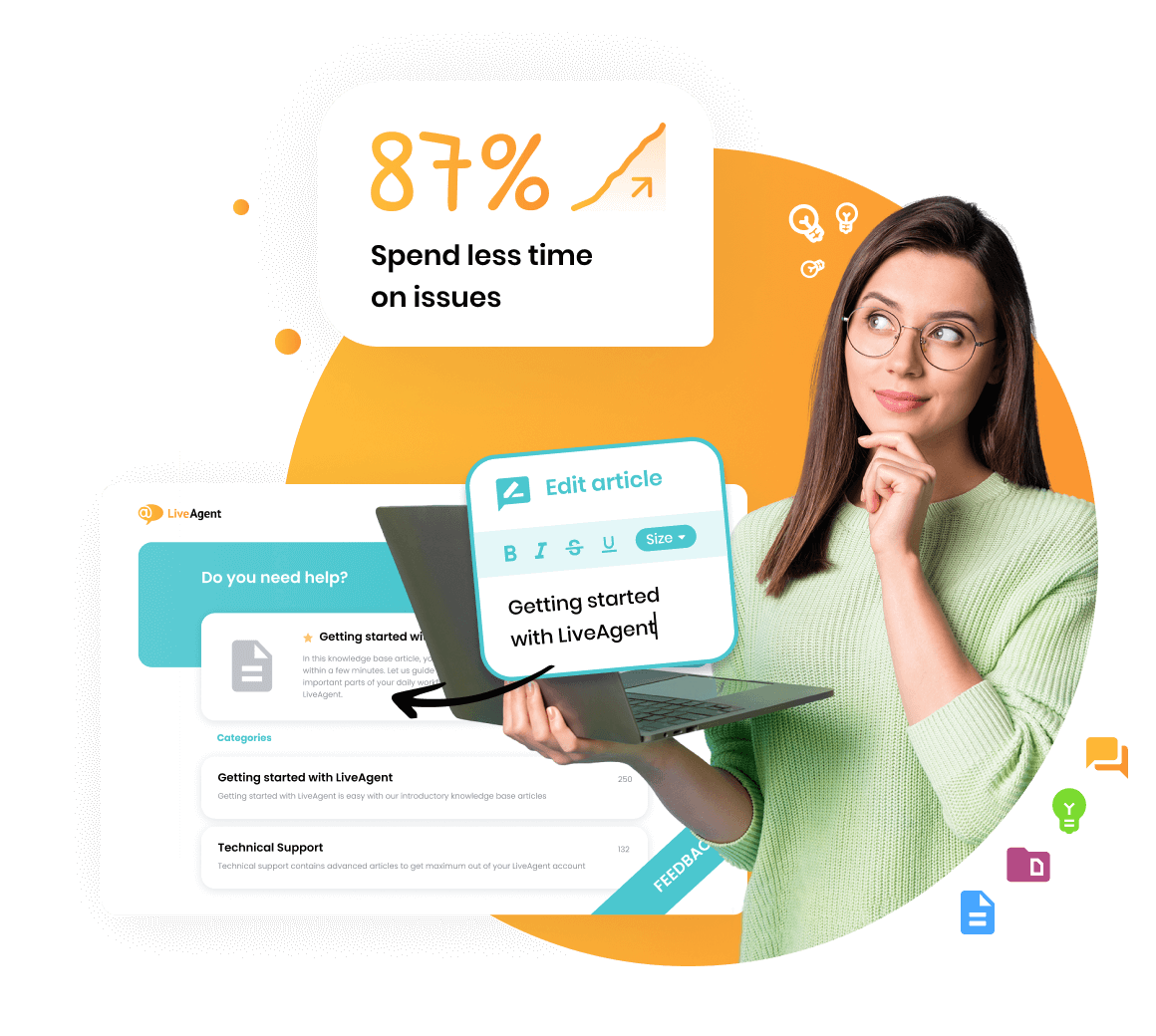LiveAgent Knowledge Base Self-Service-Portal