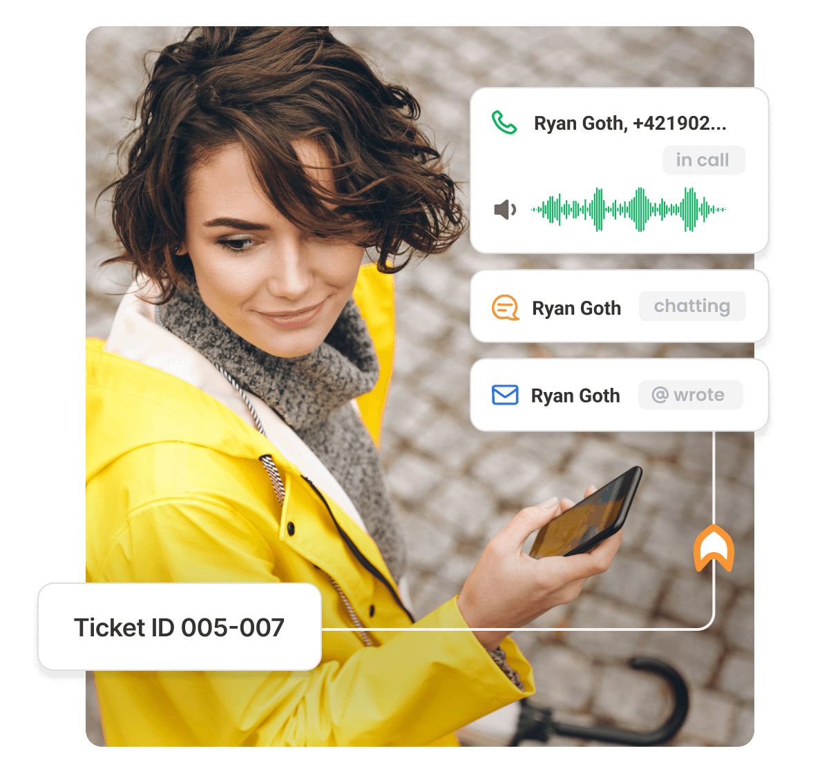 LiveAgent otsevestluse tarkvara vidin