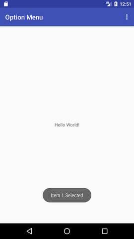 android option menu example 3