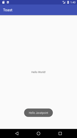 android toast example output 1