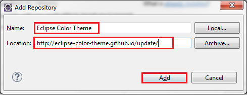 Eclipse Change Theme
