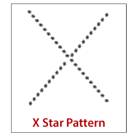 Star Program in C