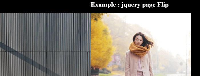 jQuery Page Flip