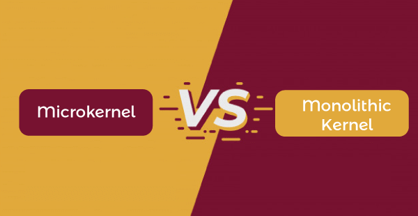 Microkernel vs Monolithic Kernel