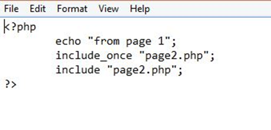 PHP include_once