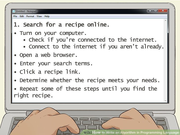 How to Write an Algorithm