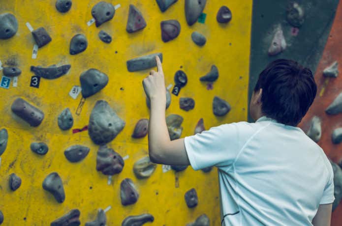 ボルダリングのイメージトレーニング