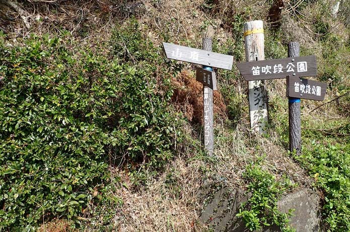 低山 登山口 わかりにくい