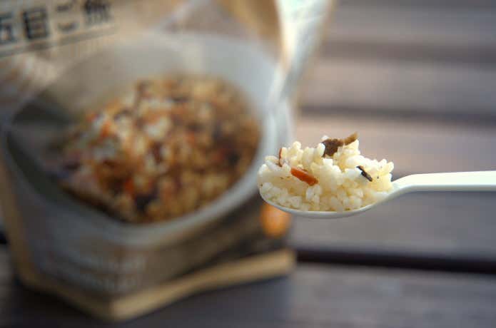 出来上がった「IZAMESHI 五目ご飯」