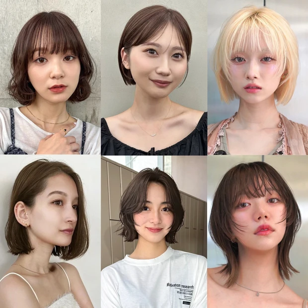 面長さんに似合う最新「ボブ」ヘア30選!前髪あり・前髪なし別におすすめの…