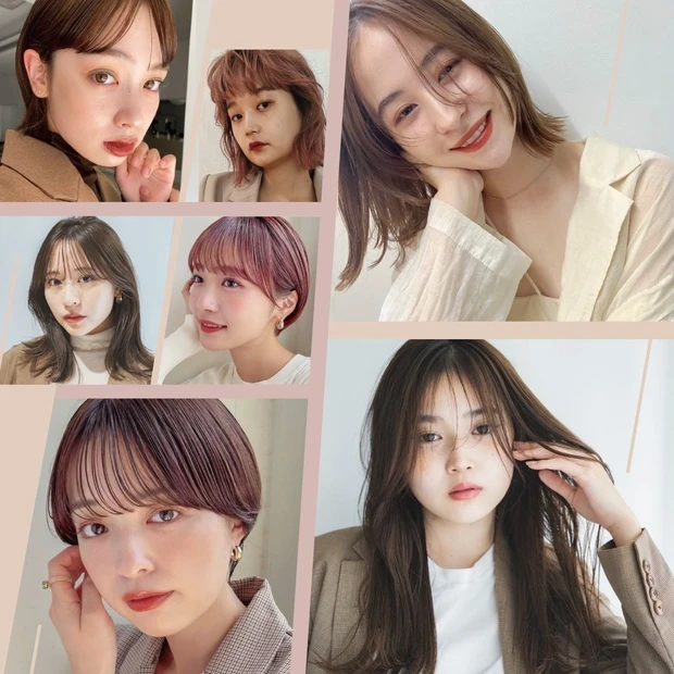 【大人の秋冬ヘアカタログ】暖色系ヘアカラーで美人見え! 小顔ショートや血色感ボブほか