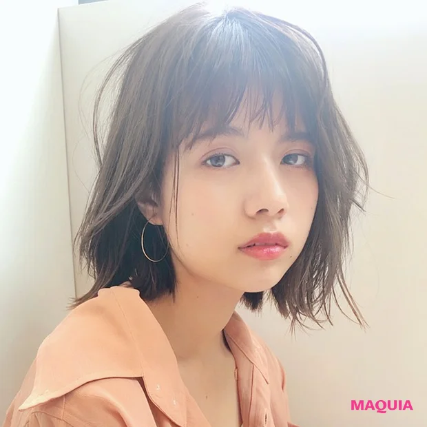 ラフとキレイのバランスが丁度いい、アイロン仕上げのストレートボブ