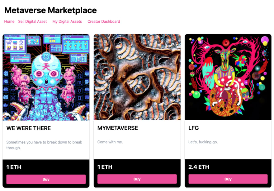 Metaverse Marketplace