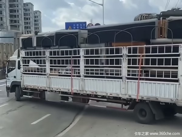 半挂+大板 四米二神车究竟什么时候能刹车?