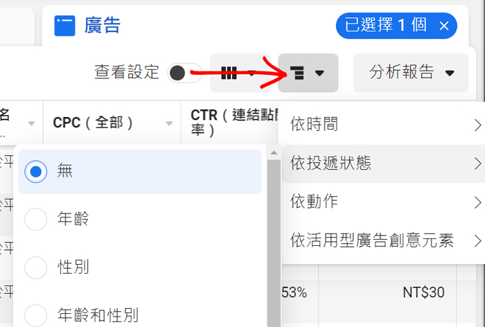 FB廣告分析項目