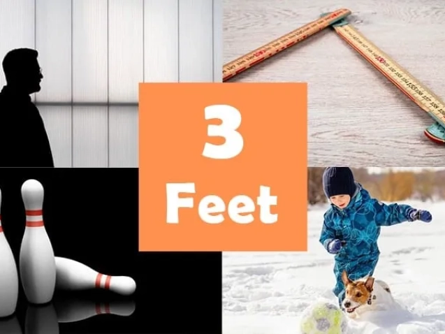 What Does 3 Feet Look Like