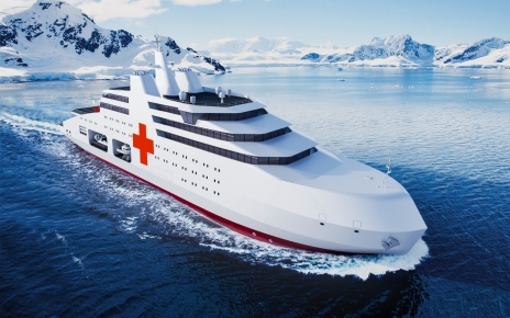 Multifunctional ice-class medical vessel ARC 7