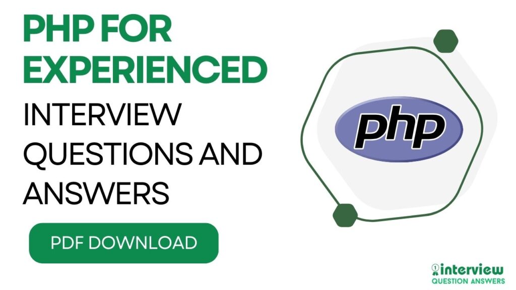 PHP Interview Questions for Experienced