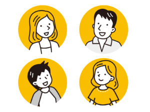 親の対応の画像