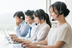 カスタマーサポート部門イメージ