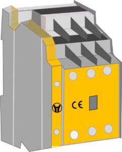 Sample: Electromagnetic contactor, IEC 60947-4-1 mirror contact, C.1 B10d=400,000