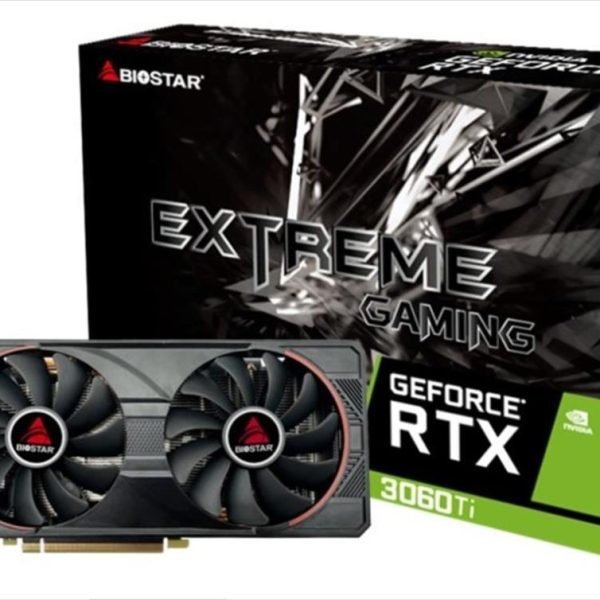 VGA BIOSTAR RTX 3060Ti 8GB GDDR6, HDMI ,3xDP, VN3606TM82
